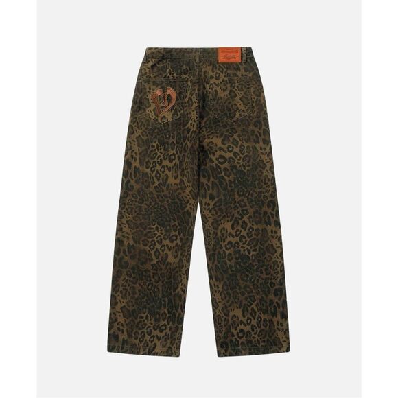 Aelfric Eden Leopard Print Jeans - NWT - Picture 3 of 6